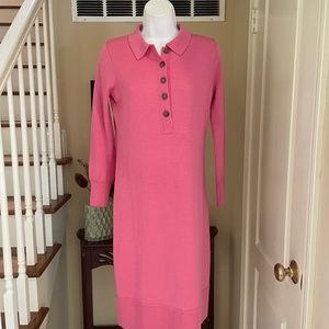 J. Crew Pink Knit Dress